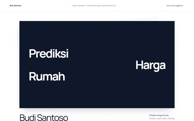 Template portofolio Folio